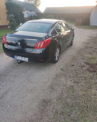 Peugeot 508 cena 36500 przebieg: 214000, rok produkcji 2014 z Dukla małe 46